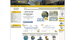 Desktop Screenshot of globes-and-maps.com